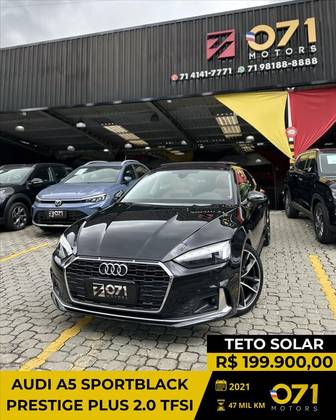 AUDI A5 2.0 TFSI GASOLINA SPORTBACK PRESTIGE PLUS S TRONIC